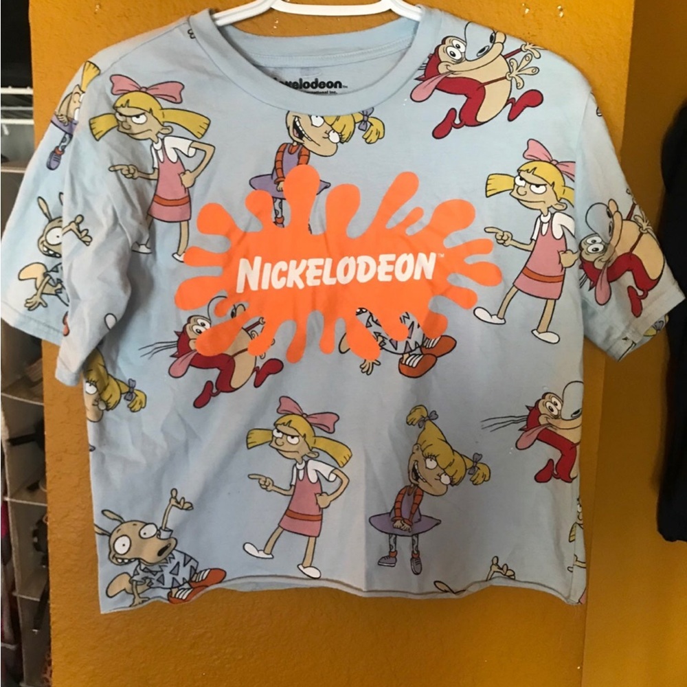Nickelodeon design crop top